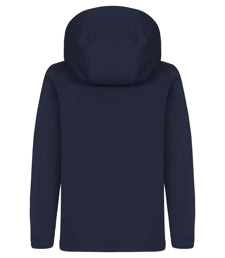 Padded Hoody Softshell Junior Mörk marin