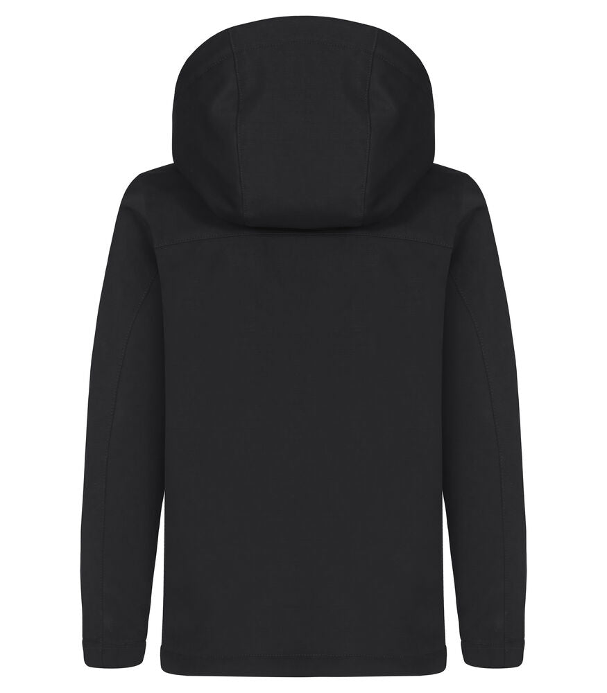 Padded Hoody Softshell Junior Svart