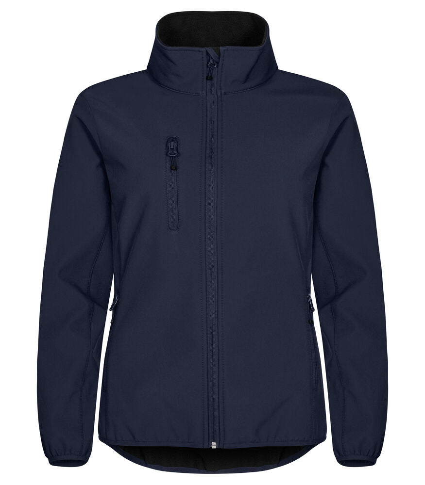 Classic Softshell Jacket Women Mörkmarin