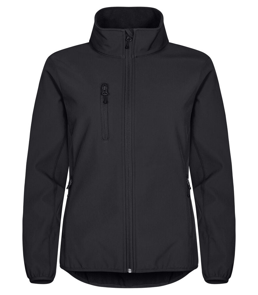 Classic Softshell Jacket Women Svart