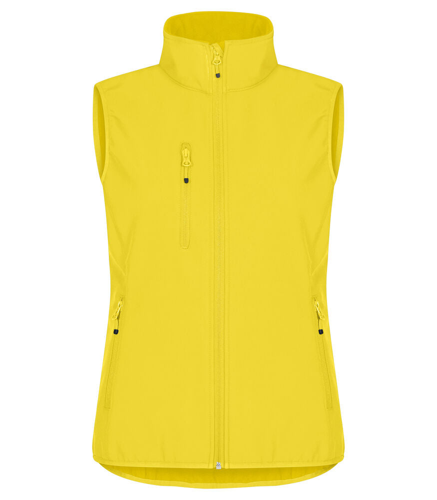 Classic Softshell Vest Women Citron