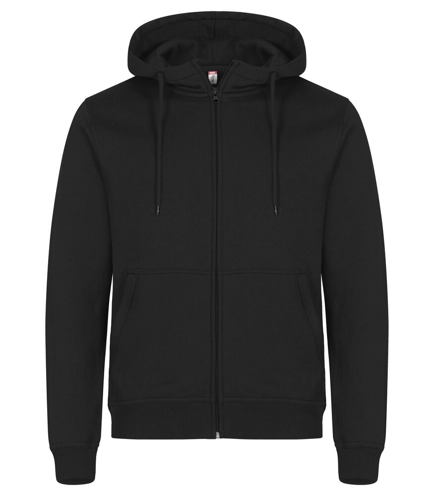 Miami Hoody Full Zip Svart