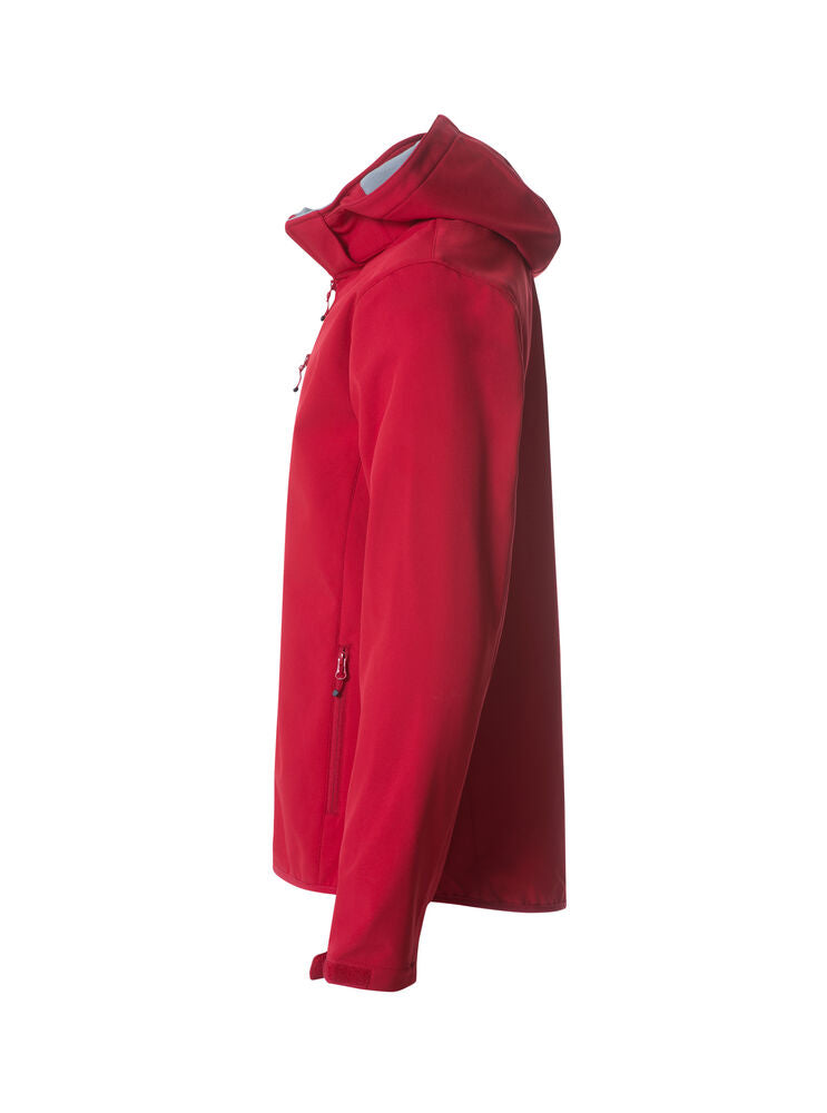 Basic Hoody Softshell Röd