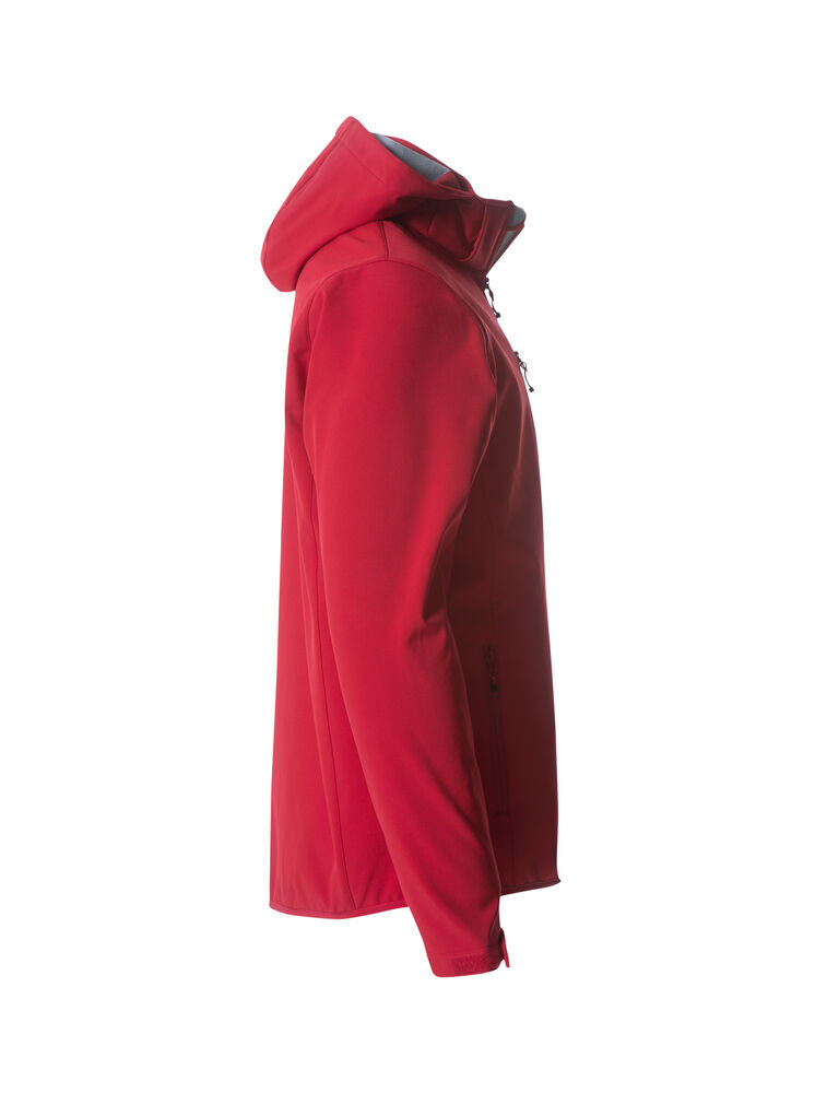 Basic Hoody Softshell Röd