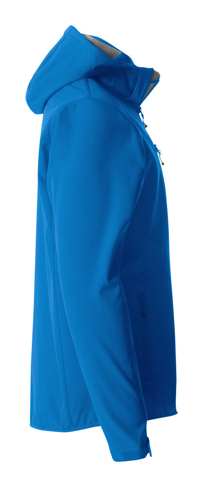 Basic Hoody Softshell Royalblå