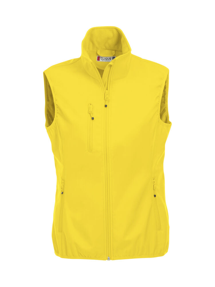 Basic Softshell Vest Ladies Citron