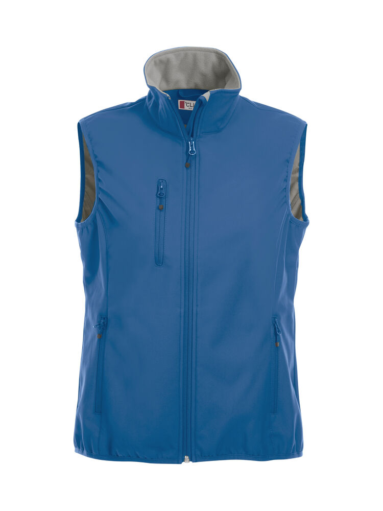 Basic Softshell Vest Ladies Royalblå