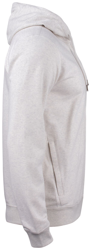 Premium OC Hoody Full Zip Naturmelerad