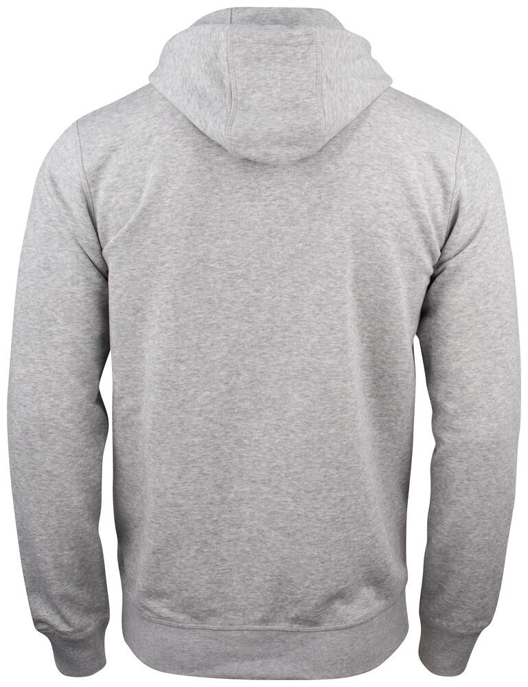 Premium OC Hoody Full Zip Gråmelerad