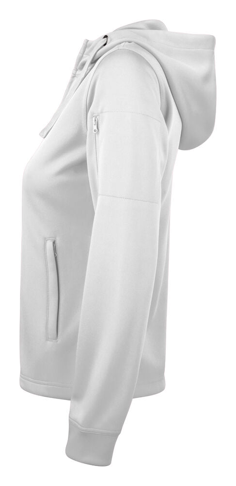 Basic Active Hoody Full Zip Women Vit