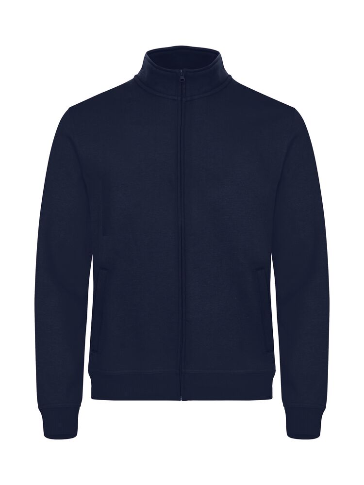 Basic Cardigan Mörk marin