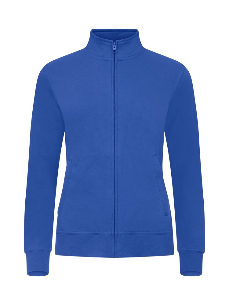 Basic Cardigan Women Royalblå