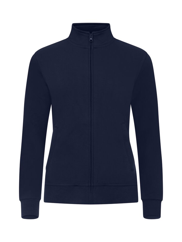 Basic Cardigan Women Mörk marin