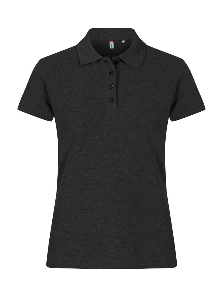 Basic Polo Women Antracitmelerad