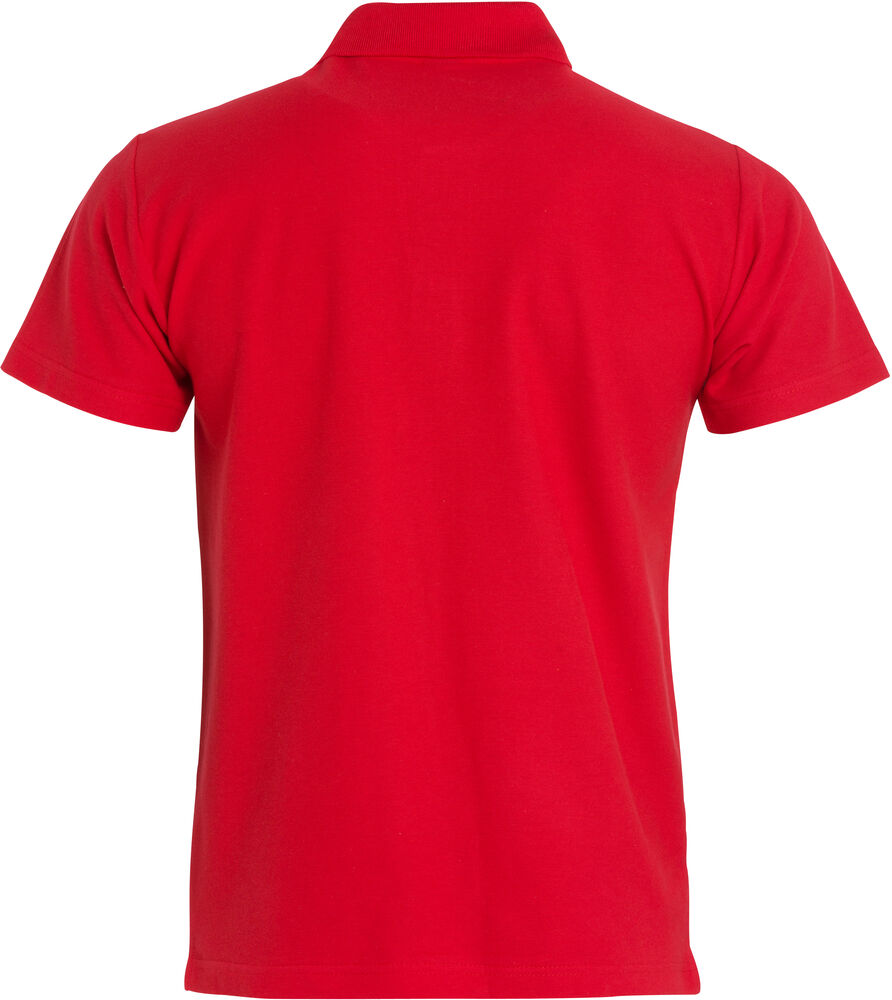 Basic Polo S/S Junior Röd