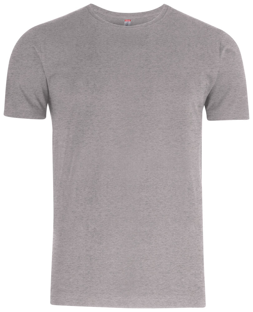 Premium Fashion-T Gråmelerad