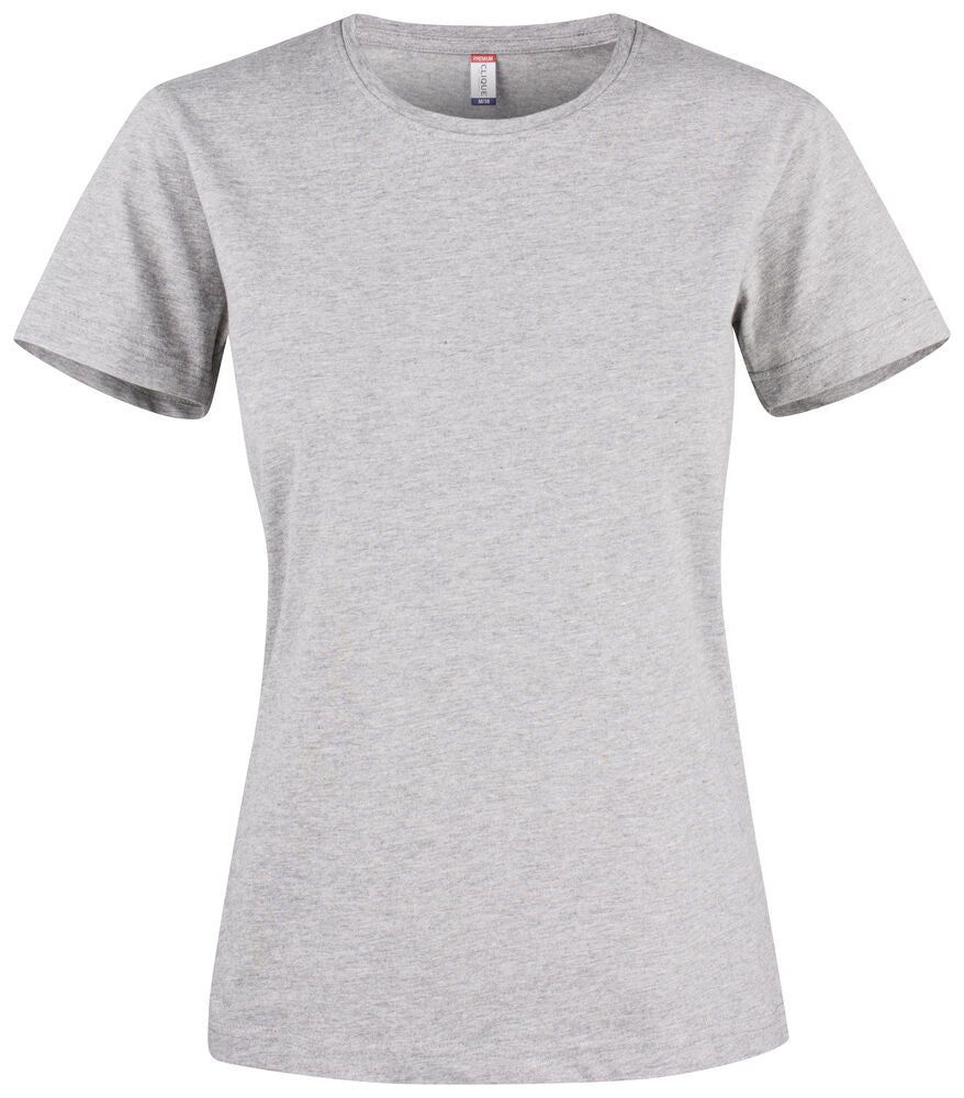 Premium Fashion-T Women Gråmelerad