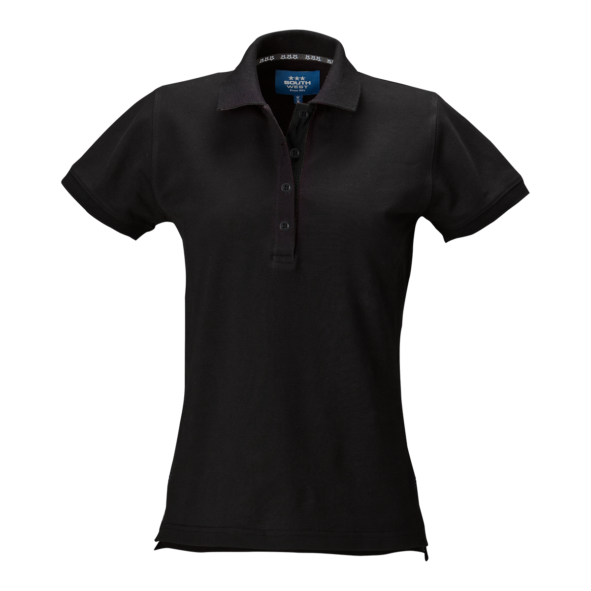 Marion solid Polo dam Svart