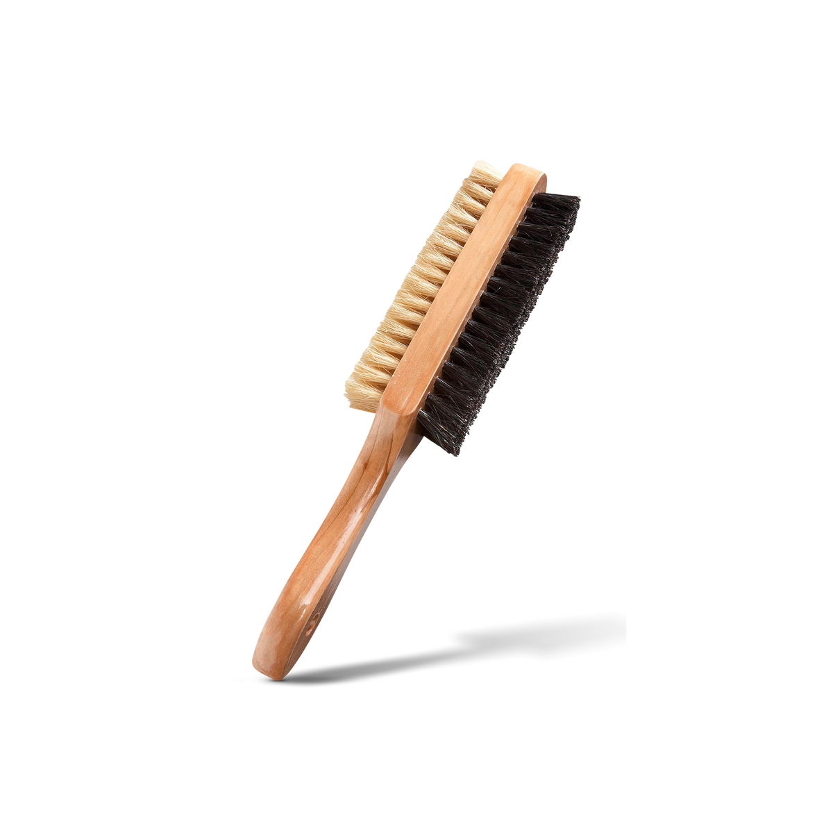 Shoe Brush Wood Shoe Care Ljusbrun