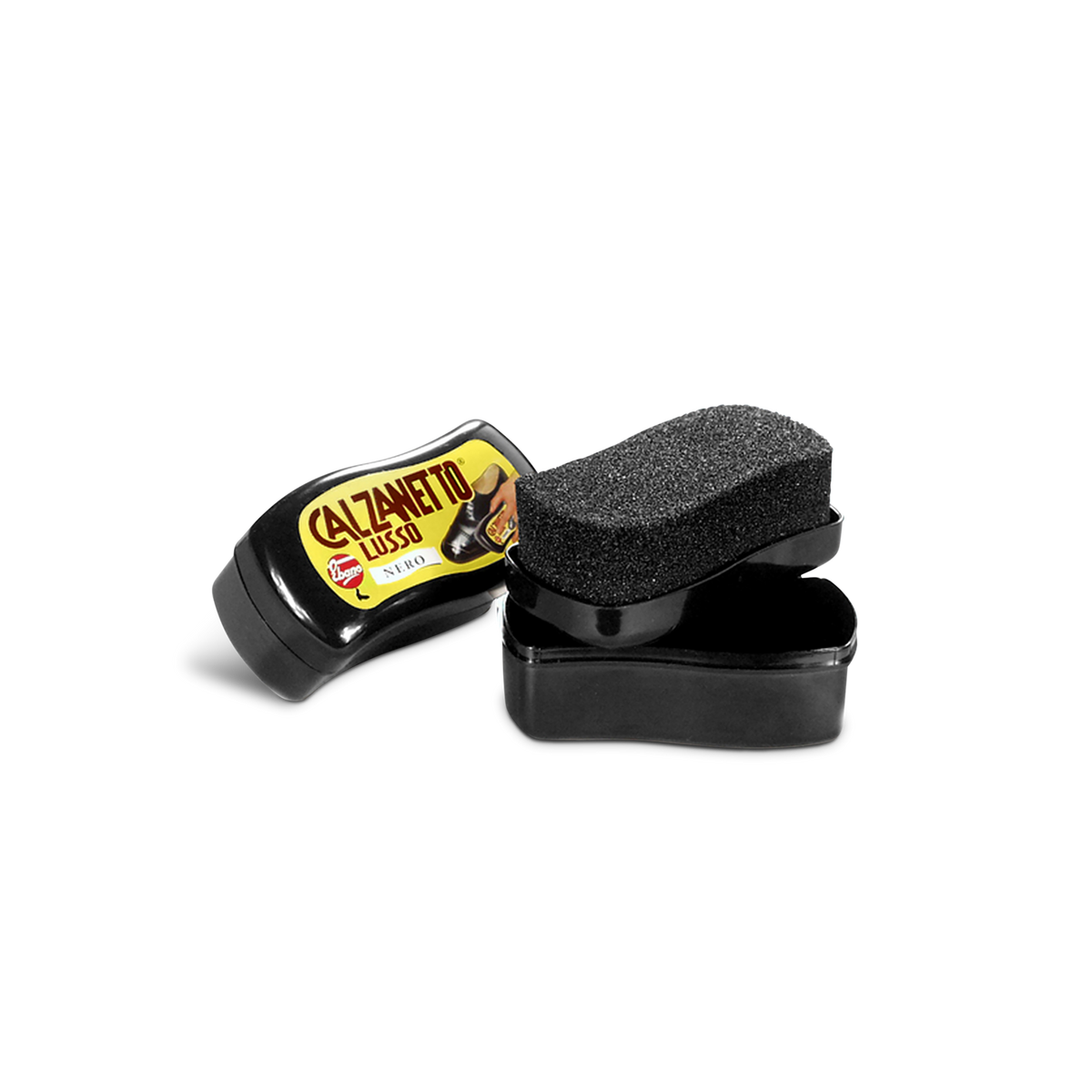 Polish Sponge Shoe Care Svart