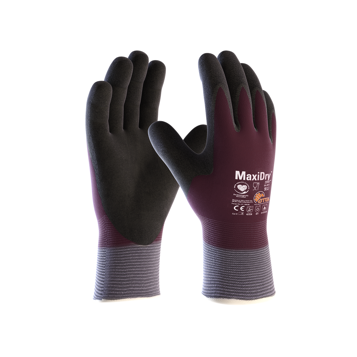 MaxiDry Zero HT Gloves Plommon