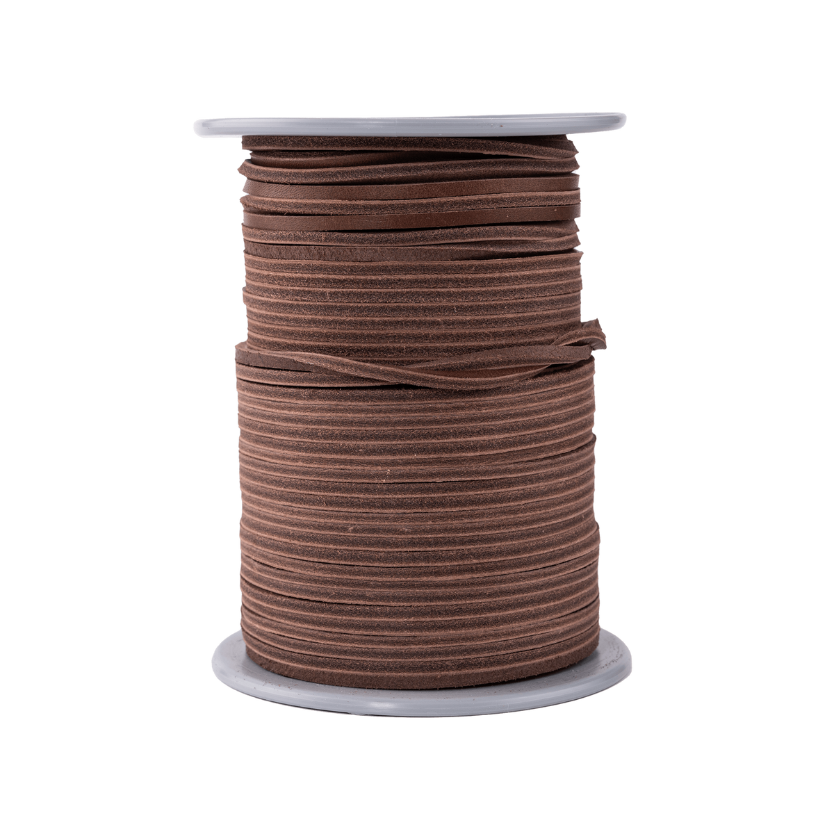 Leatherlace on role 50 M Shoelace Brun