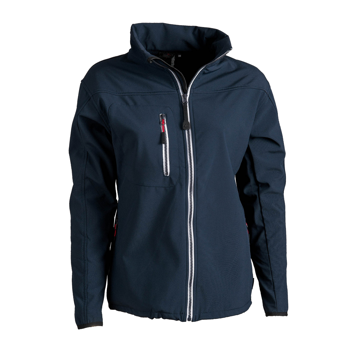 Delgado Softshell dam Marinblå