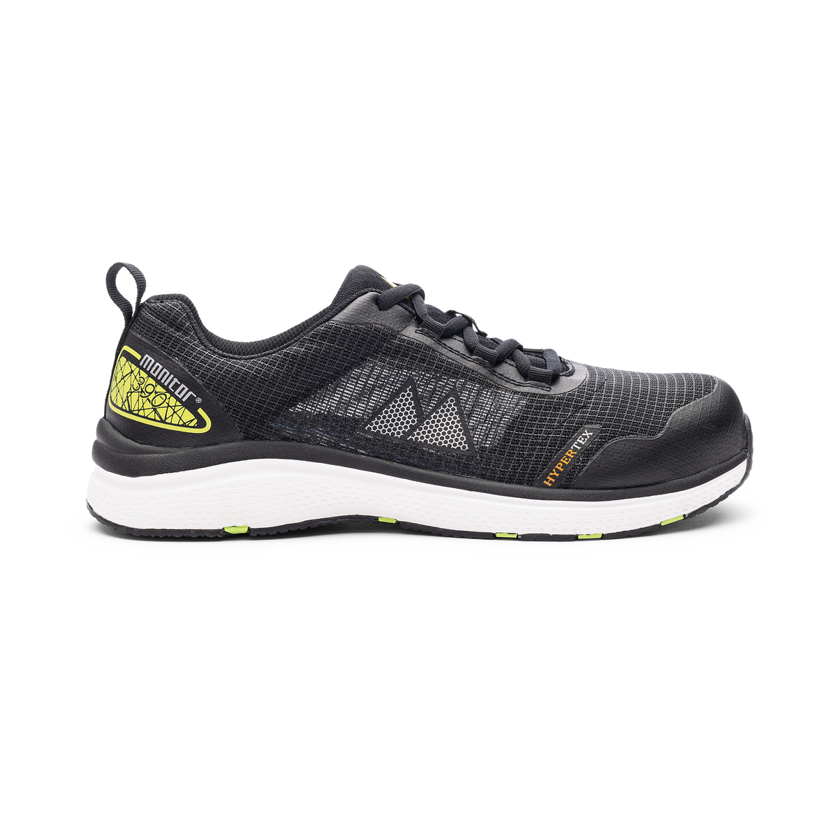 Three 100 Ninety Safety Shoe S1PS SR Svart