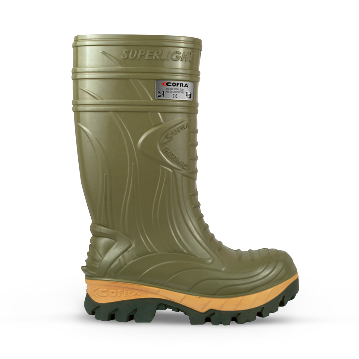 Thermic S5 Safety Boot Ljus olivgrön