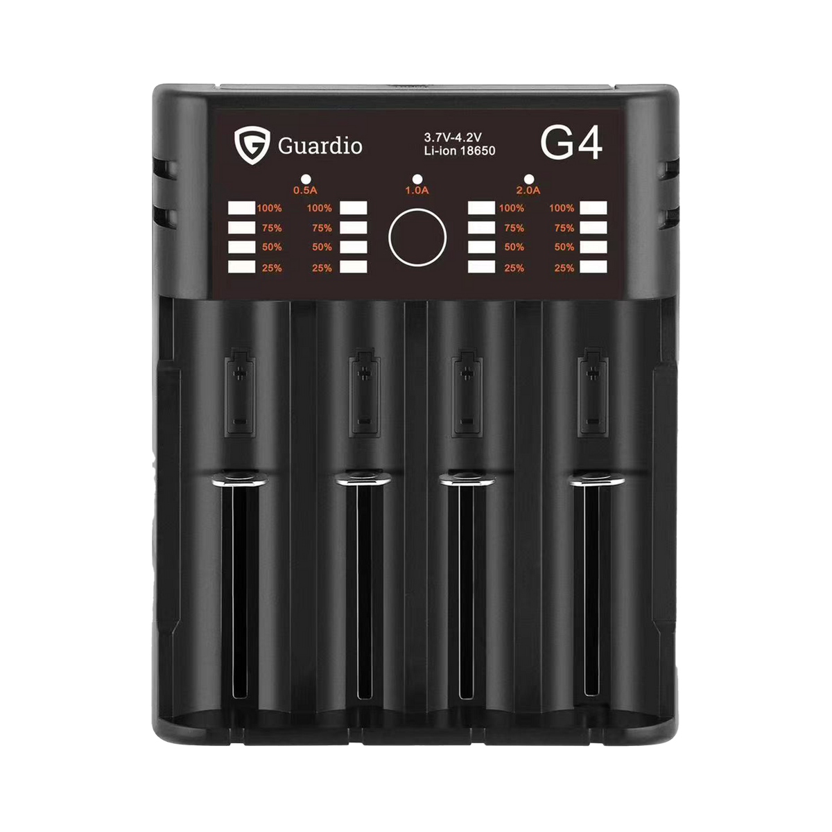 Battery Charger incl 4 p Accessories Svart