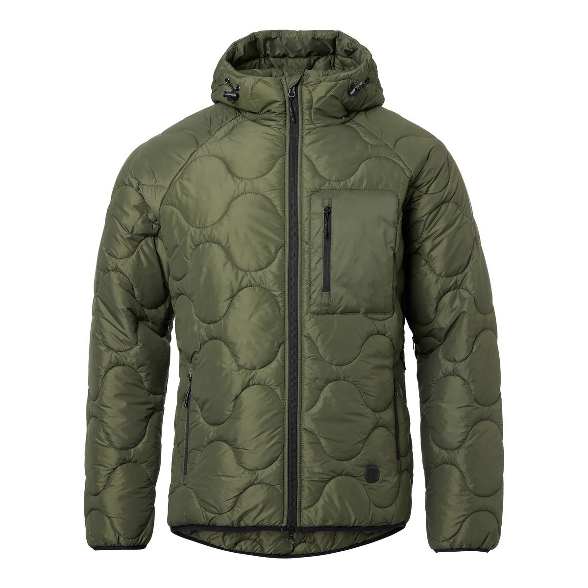Honnold Puffer Jacket Olivgrön