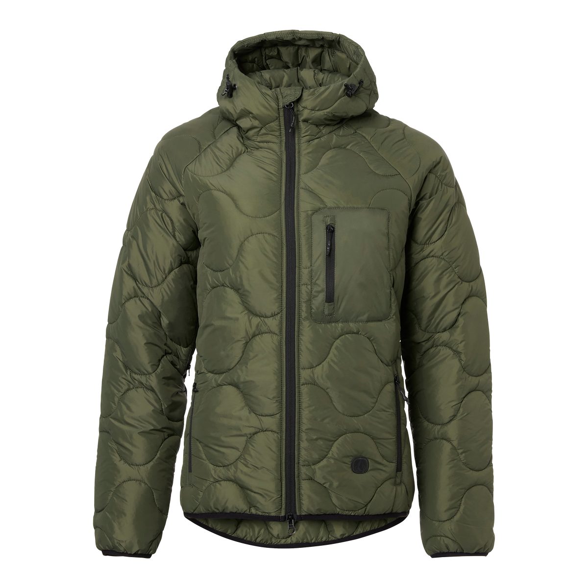 Honnold Puffer Jacket dam Olivgrön
