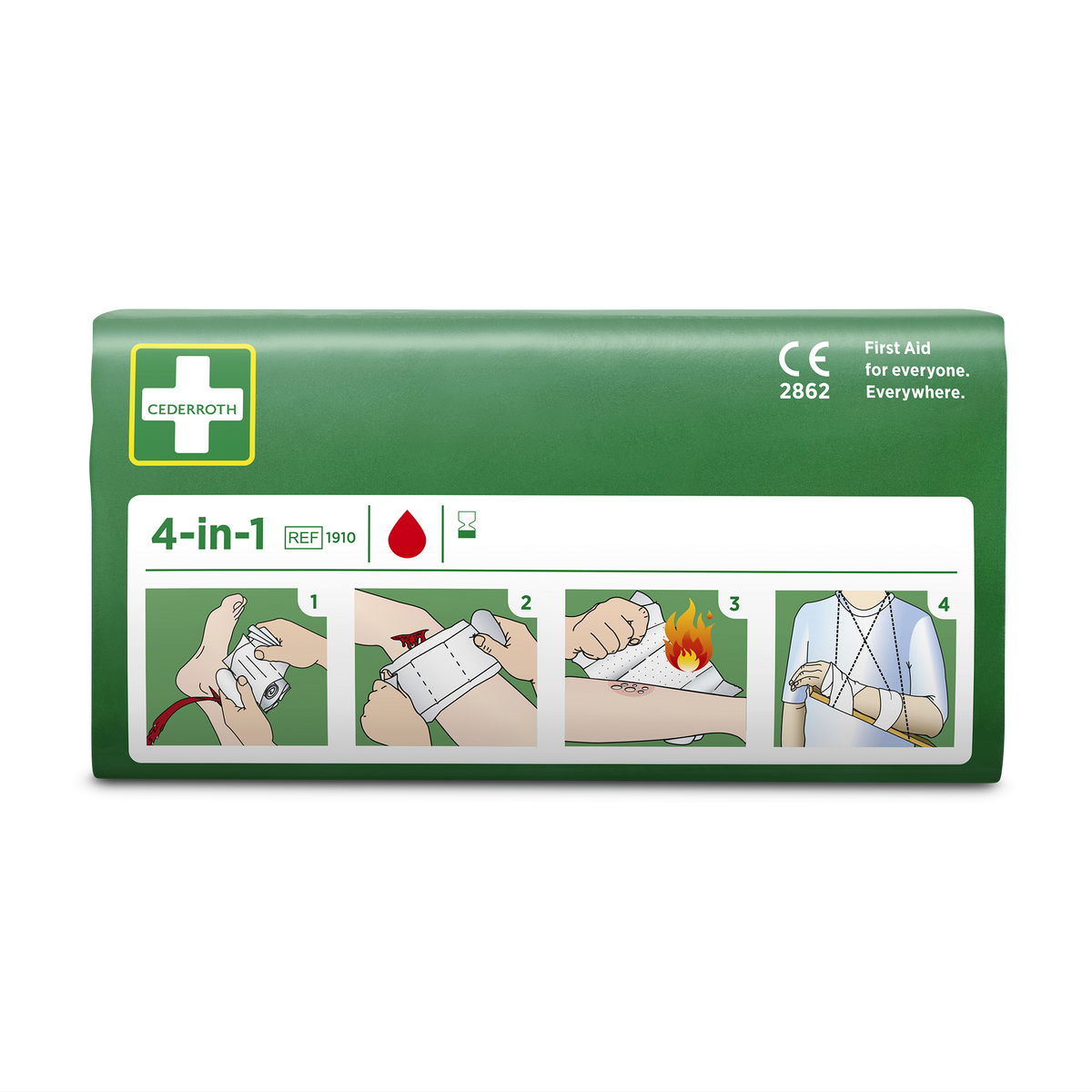 4-IN-1 Bloodstopper Refill Grön