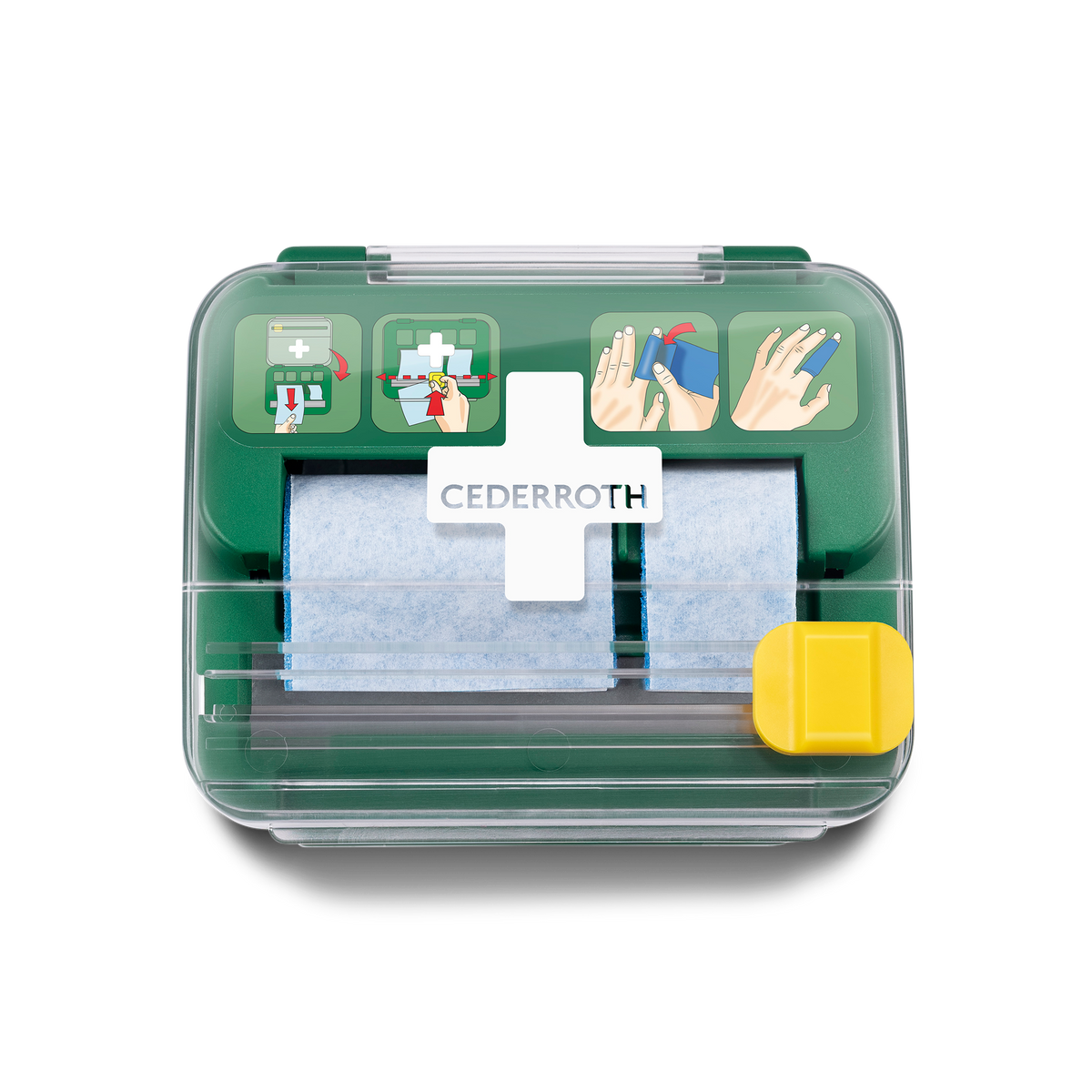 Soft Foam Bandage 2-in-1 6-p Dispenser Grön