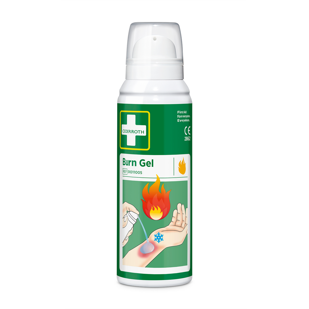 Burn Gel 100 ml Grön