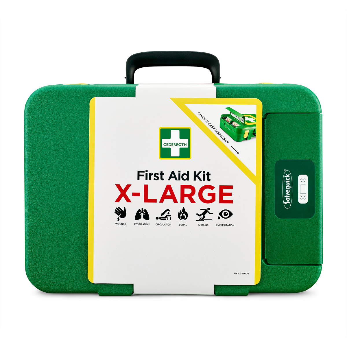 X-Large First Aid Kit Grön
