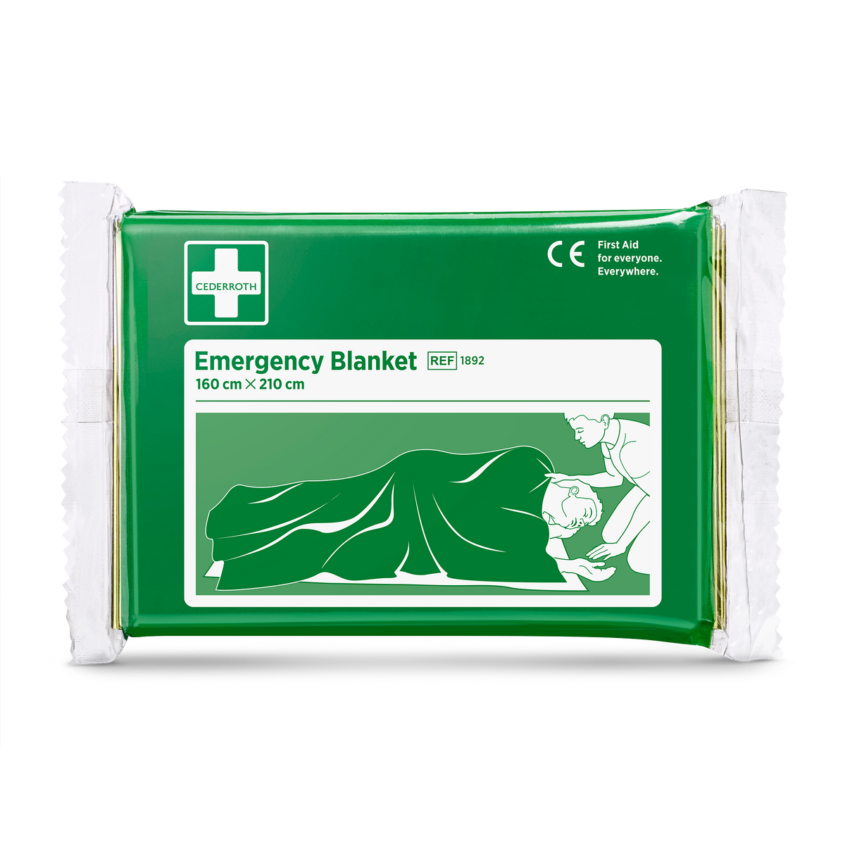 Emergency Blanket Refill Grön