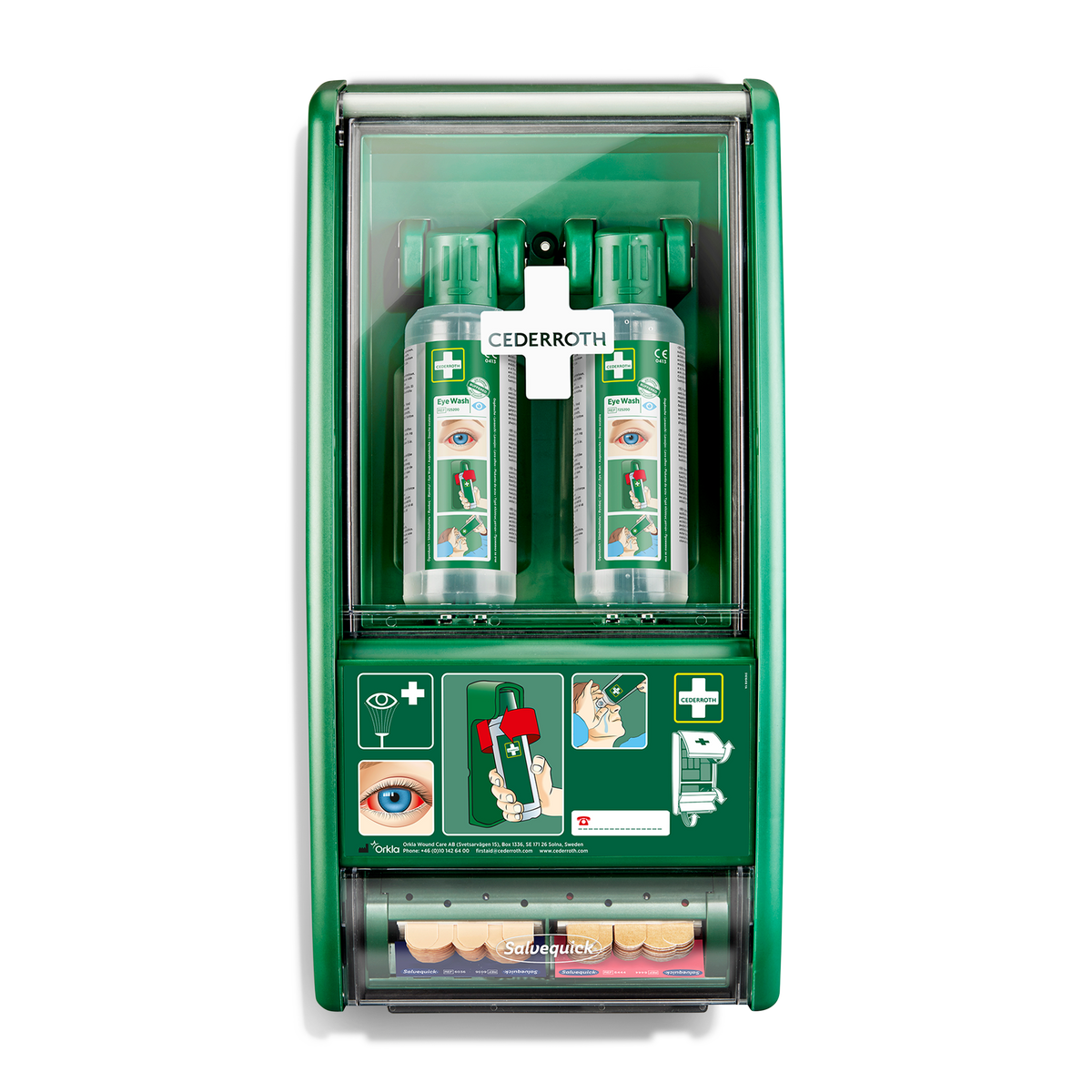 Eye Wash Station 500 ml Grön