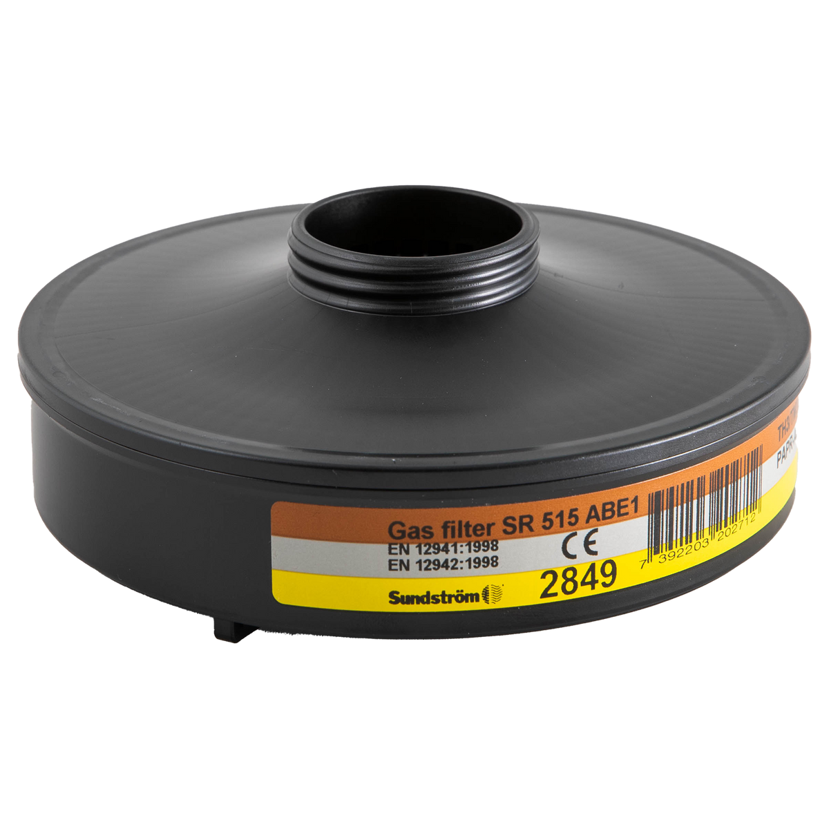 SR 515 Gas ABE1 2p Filter PAPR Svart