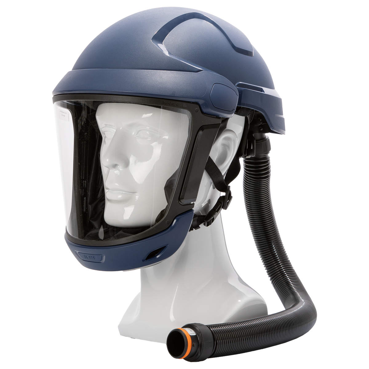 SR 575 Helmet w Visor PAPR Blå