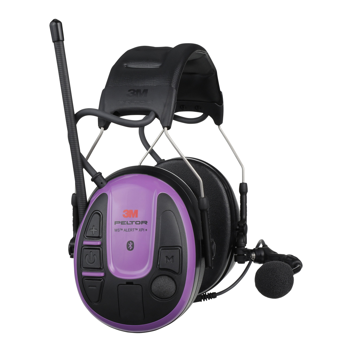 Peltor Alert XPI+ Hearing Protection Svart/Lila