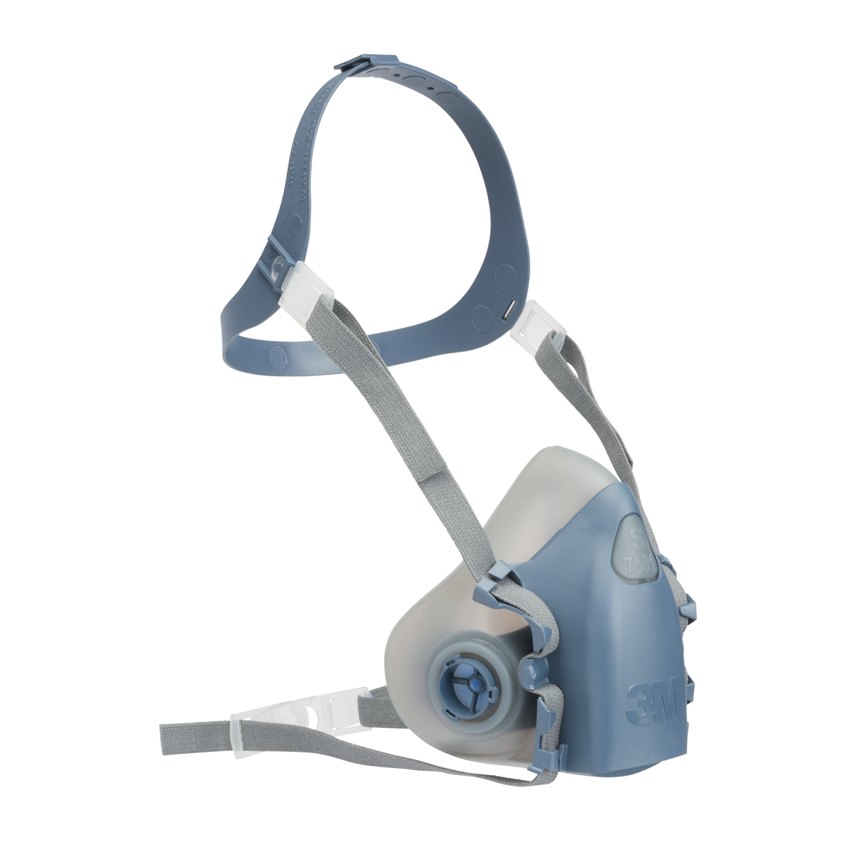 7500 Reusable Half Face Mask Blå