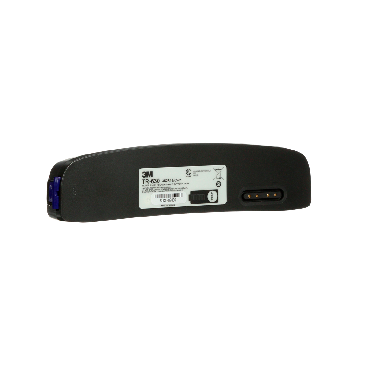 Versaflo TR-630 Battery Spare Parts Svart