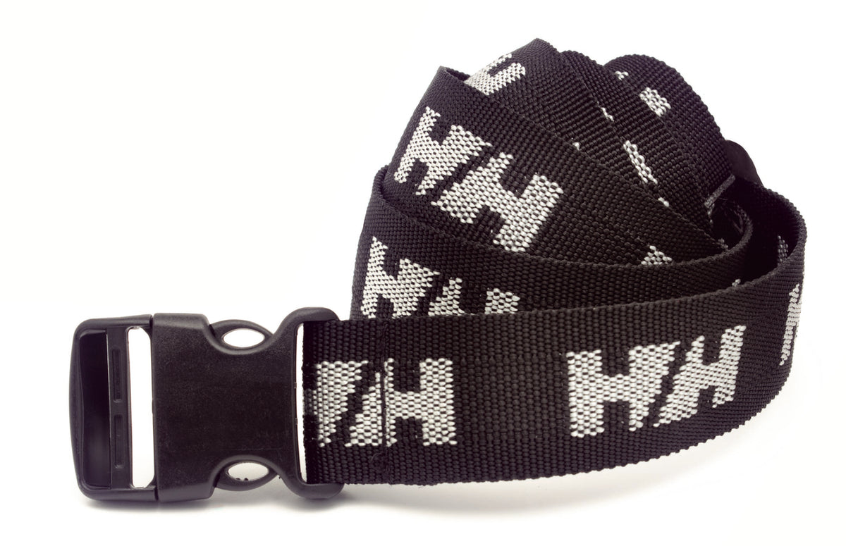 Web Belt W. Plastic Buckle Svart