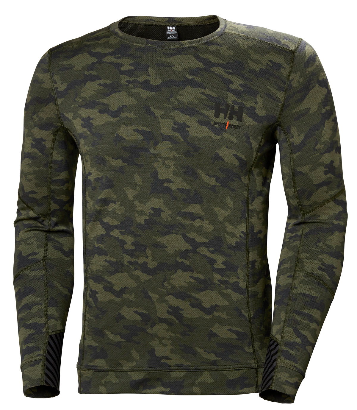HH LIFA Merino Crewneck Kamouflage