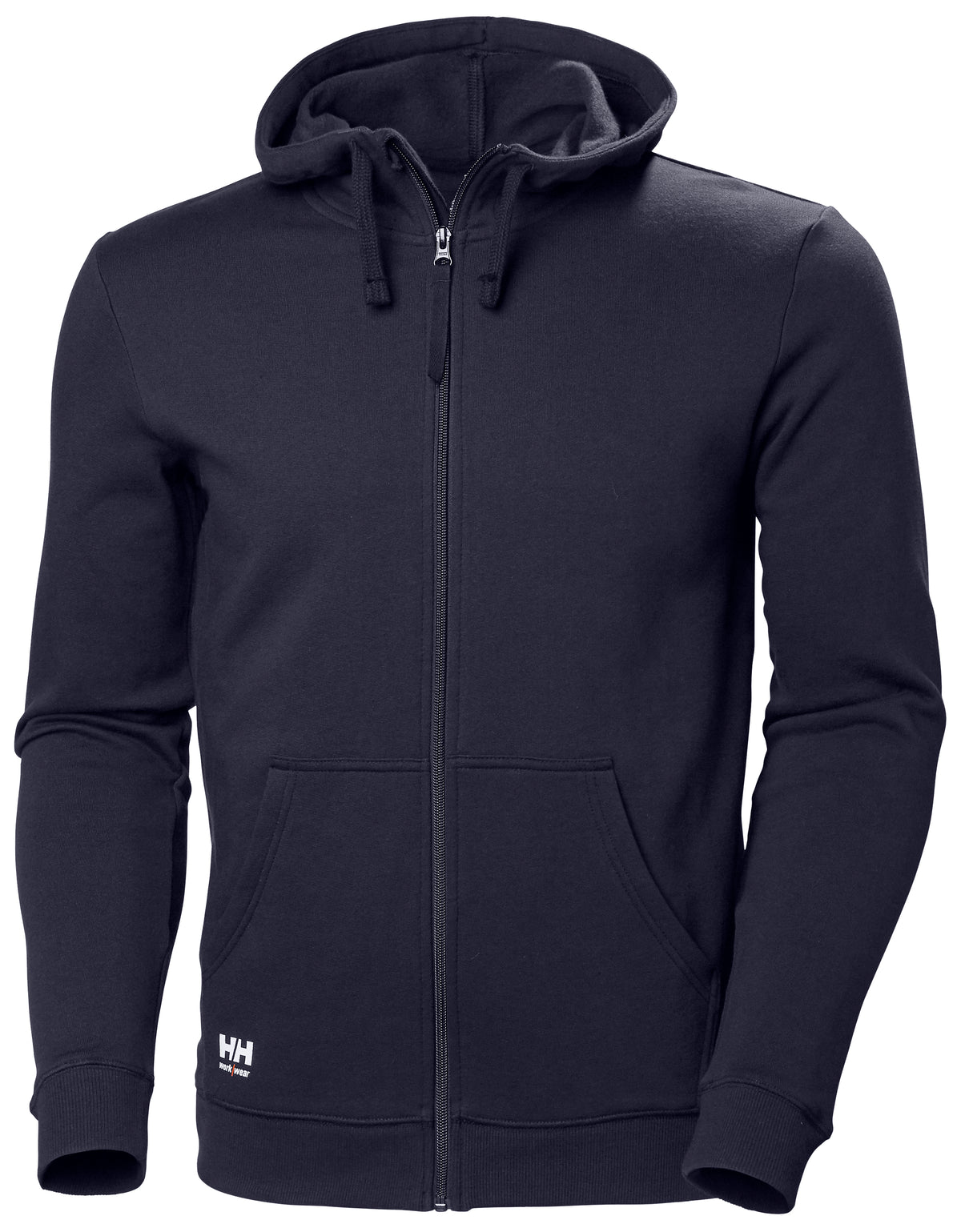 Manchester Zip Hoodie Marinblå