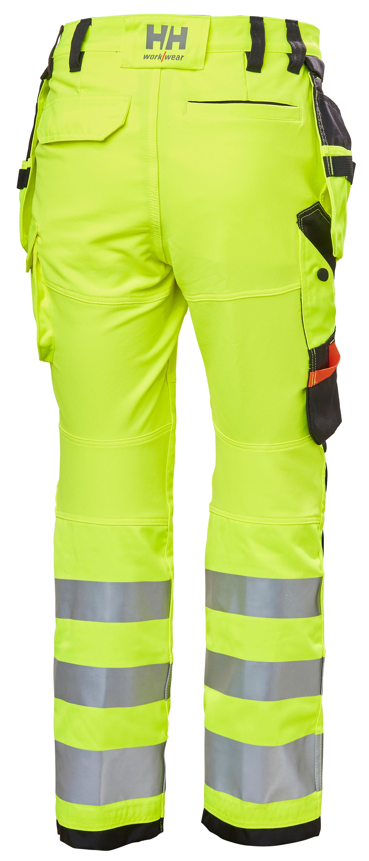 Luna Hi Vis Cons Pant klass 2, dam Gul
