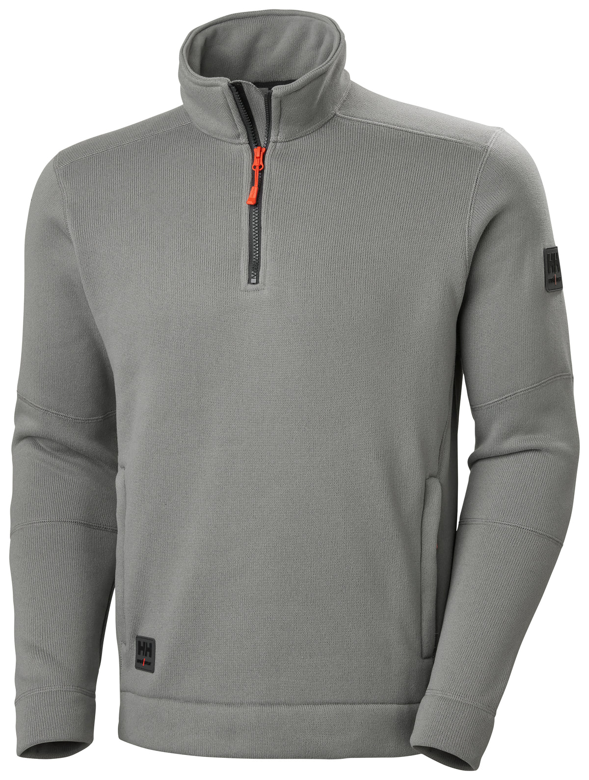 Kensington Halfzip Knit Fleece Mellangrå