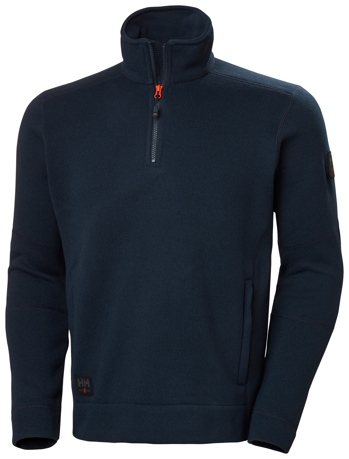 Kensington Halfzip Knit Fleece Marinblå