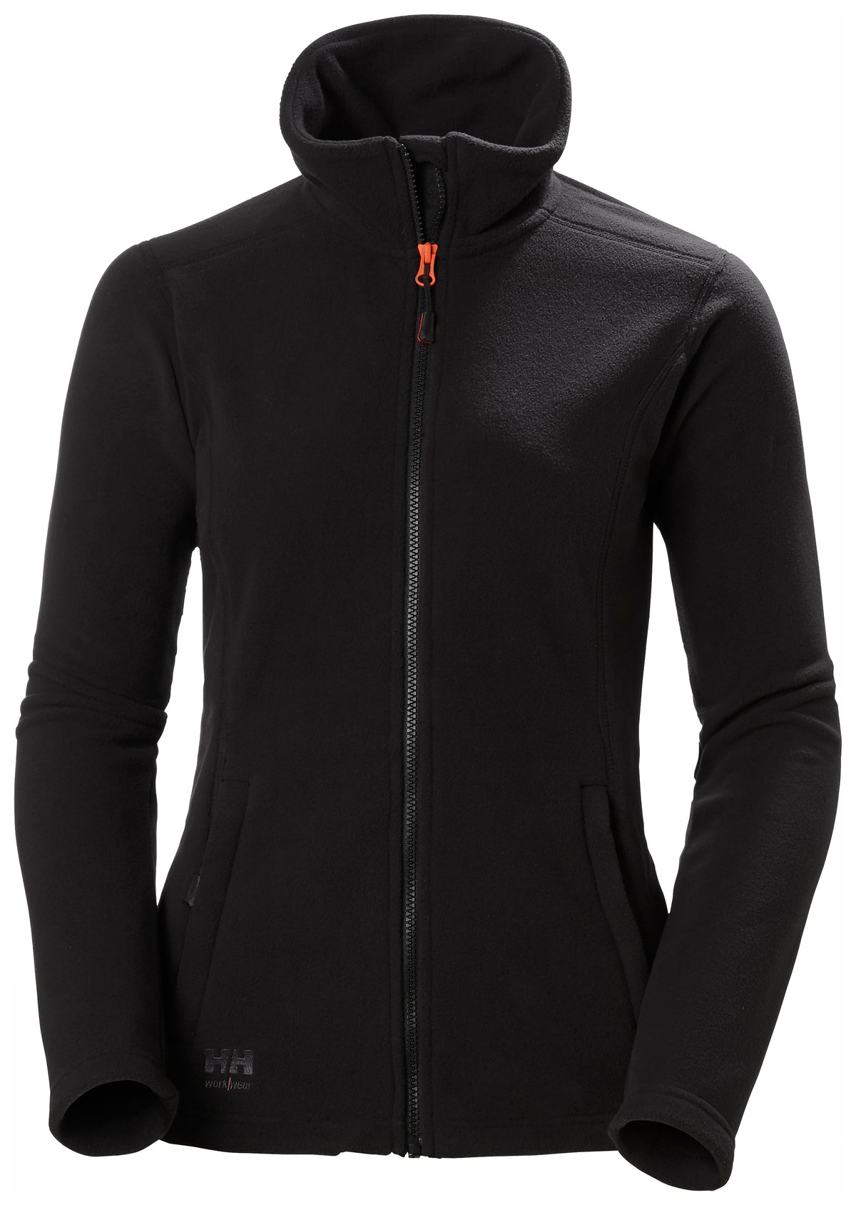 Oxford Fleece Jacket, dam Svart